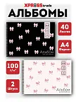 Фото 1 — Альбом для рисования для девочки а4 на спирали, 40 л 2 шт