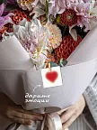 Фото 5 — Мини открытки набор с сердечками Спасибо за заказ 90 шт